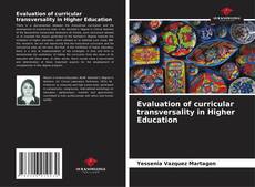 Capa do livro de Evaluation of curricular transversality in Higher Education 