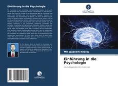 Bookcover of Einführung in die Psychologie