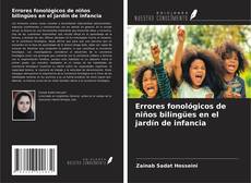 Copertina di Errores fonológicos de niños bilingües en el jardín de infancia
