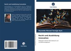 Recht und Ausbildung Innovation kitap kapağı