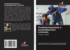 Bookcover of Predeterminazione e premeditazione criminale