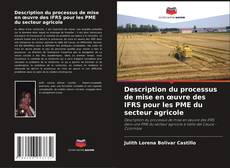 Capa do livro de Description du processus de mise en œuvre des IFRS pour les PME du secteur agricole 