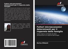 Bookcover of Fattori microeconomici determinanti per il risparmio delle famiglie