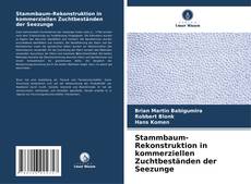 Capa do livro de Stammbaum-Rekonstruktion in kommerziellen Zuchtbeständen der Seezunge 