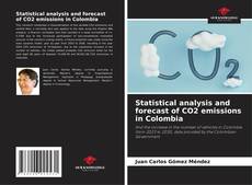 Capa do livro de Statistical analysis and forecast of CO2 emissions in Colombia 