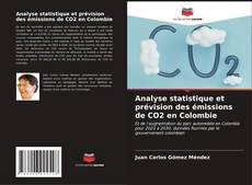 Capa do livro de Analyse statistique et prévision des émissions de CO2 en Colombie 