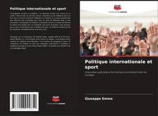 Portada del libro de Politique internationale et sport