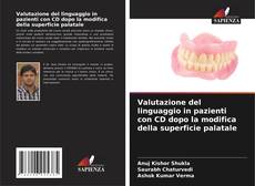 Buchcover von Valutazione del linguaggio in pazienti con CD dopo la modifica della superficie palatale