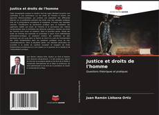 Justice et droits de l'homme kitap kapağı