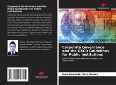 Capa do livro de Corporate Governance and the OECD Guidelines for Public Institutions 