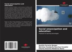 Social emancipation and education: kitap kapağı