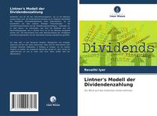 Buchcover von Lintner's Modell der Dividendenzahlung