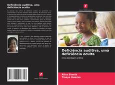 Buchcover von Deficiência auditiva, uma deficiência oculta