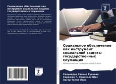 Capa do livro de Социальное обеспечение как инструмент социальной защиты государственных служащих 