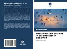 Effektivität und Effizienz in der öffentlichen Sicherheit kitap kapağı