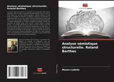 Capa do livro de Analyse sémiotique structurelle. Roland Barthes 