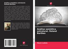 Capa do livro de Análise semiótica estrutural. Roland Barthes 