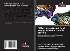 Capa do livro de Fattori psicosociali negli immigrati della zona di confine 