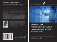 Buchcover von CONSOLIDAR LA PARTICIPACIÓN CIUDADANA PARA UNA MEJOR GESTIÓN