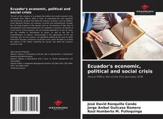 Ecuador's economic, political and social crisis kitap kapağı