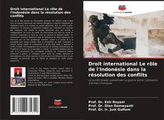 Bookcover of Droit international Le rôle de l'Indonésie dans la résolution des conflits