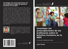 Capa do livro de Investigar las preocupaciones de los profesores sobre la práctica inclusiva en la AEPI 