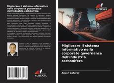 Bookcover of Migliorare il sistema informativo nella corporate governance dell'industria carbonifera