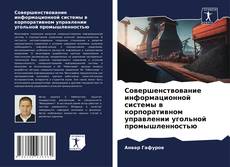 Buchcover von Совершенствование информационной системы в корпоративном управлении угольной промышленностью