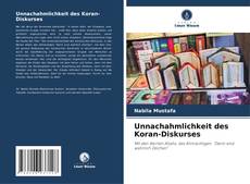 Capa do livro de Unnachahmlichkeit des Koran-Diskurses 