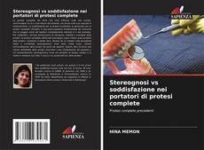 Bookcover of Stereognosi vs soddisfazione nei portatori di protesi complete