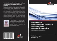Buchcover von Valutazione microbiologica del blu di metilene nella parodontite cronica
