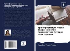 Buchcover von Трансформация через академическое партнерство: История двух городов