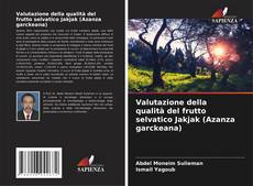Capa do livro de Valutazione della qualità del frutto selvatico Jakjak (Azanza garckeana) 