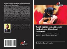 Buchcover von Applicazione mobile per l'adozione di animali domestici