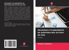 Buchcover von MELHORAR O PLANEAMENTO DA AUDITORIA NOS ACTIVOS DO PAÍS