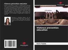 Copertina di Violence prevention education