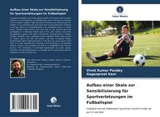 Buchcover von Aufbau einer Skala zur Sensibilisierung für Sportverletzungen im Fußballspiel