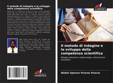 Buchcover von Il metodo di indagine e lo sviluppo della competenza scientifica