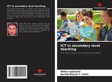 Capa do livro de ICT in secondary level teaching 