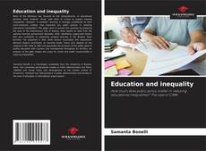 Education and inequality kitap kapağı