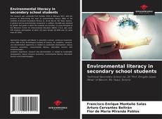 Portada del libro de Environmental literacy in secondary school students