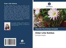 Capa do livro de Ester Lilie Kaktus 