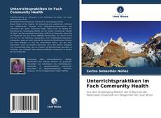 Bookcover of Unterrichtspraktiken im Fach Community Health