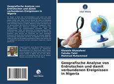 Capa do livro de Geografische Analyse von Erdrutschen und damit verbundenen Ereignissen in Nigeria 