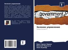 Зеленое управление kitap kapağı