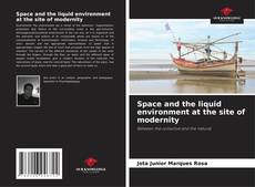 Capa do livro de Space and the liquid environment at the site of modernity 