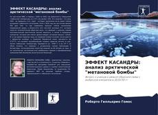 Capa do livro de ЭФФЕКТ КАСАНДРЫ: анализ арктической "метановой бомбы" 