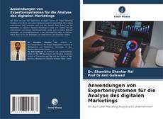 Buchcover von Anwendungen von Expertensystemen für die Analyse des digitalen Marketings