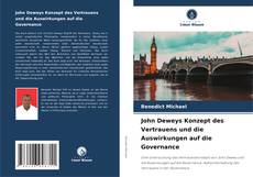 Bookcover of John Deweys Konzept des Vertrauens und die Auswirkungen auf die Governance