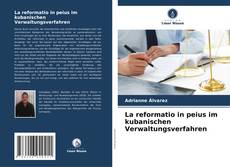 Buchcover von La reformatio in peius im kubanischen Verwaltungsverfahren